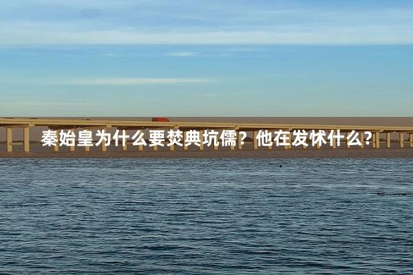 秦始皇为什么要焚典坑儒？他在发怵什么？