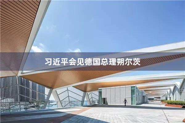 习近平会见德国总理朔尔茨